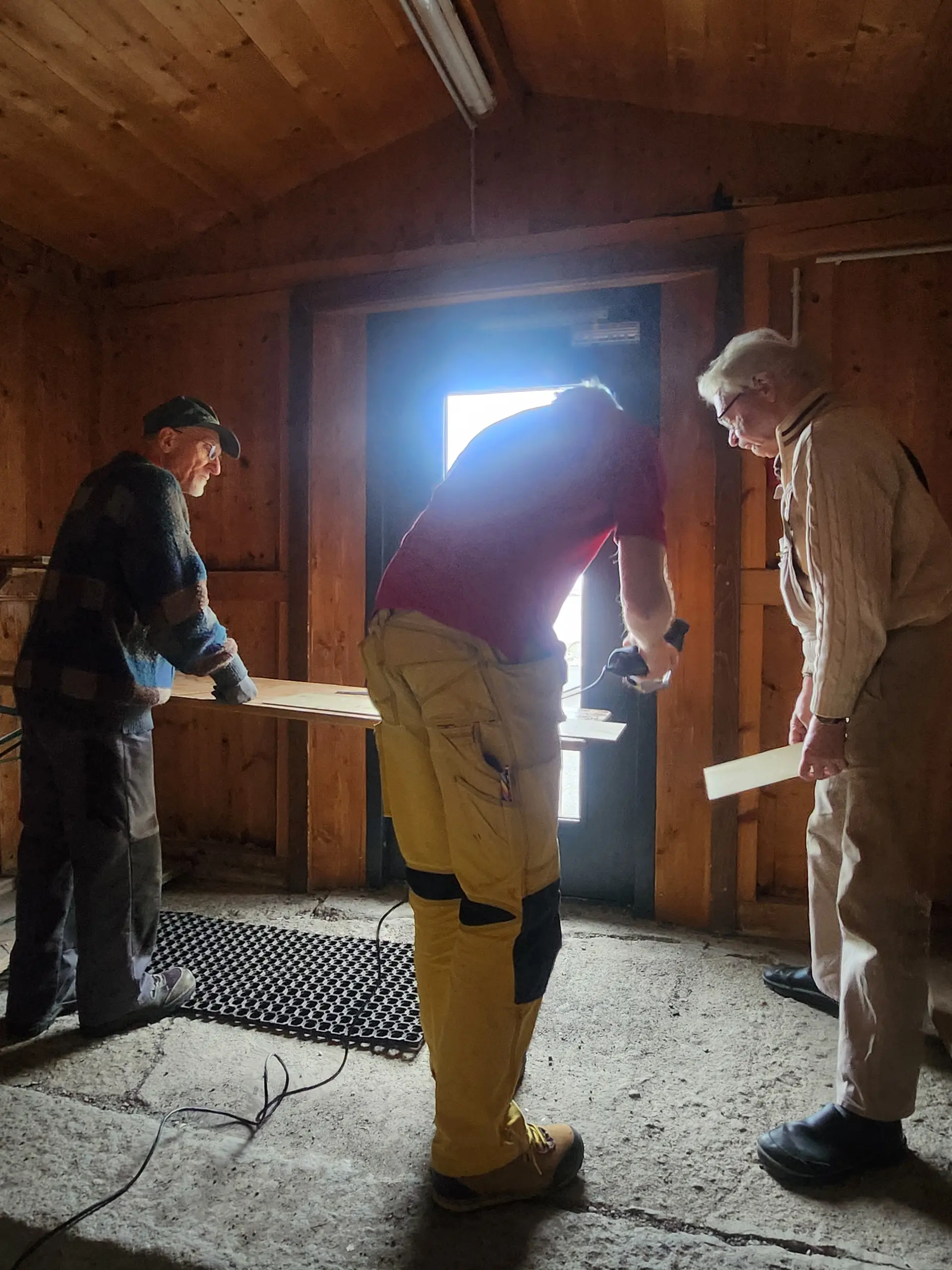 Arbeitseinsatz Dortmunder Hütte | © DAV Dortmund