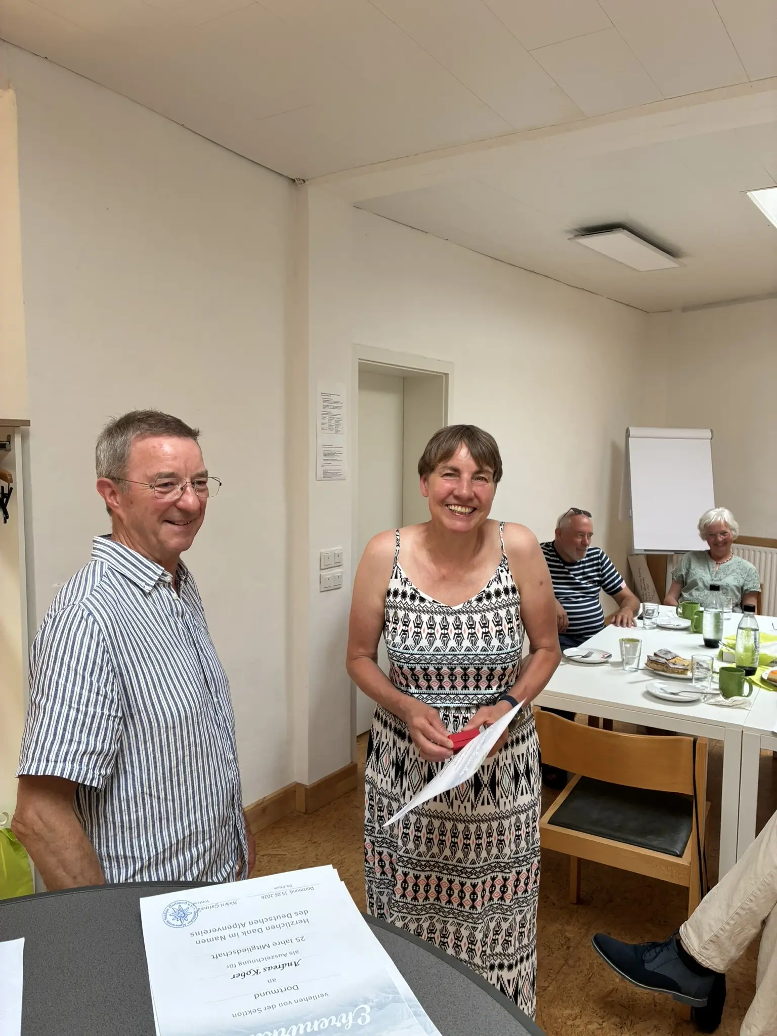 Mitglieder der DAV-Sektion Dortmund bei der Jubilarfeier 2026 | © DAV Dortmund
