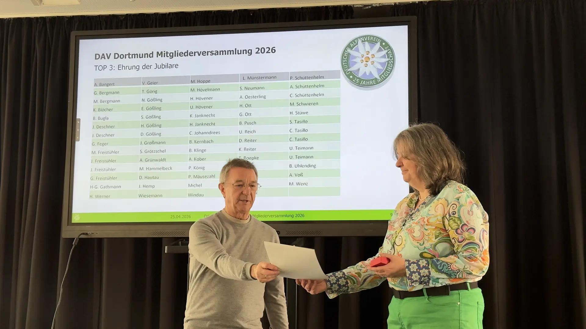Mitgliederversammlung | © DAV Dortmund