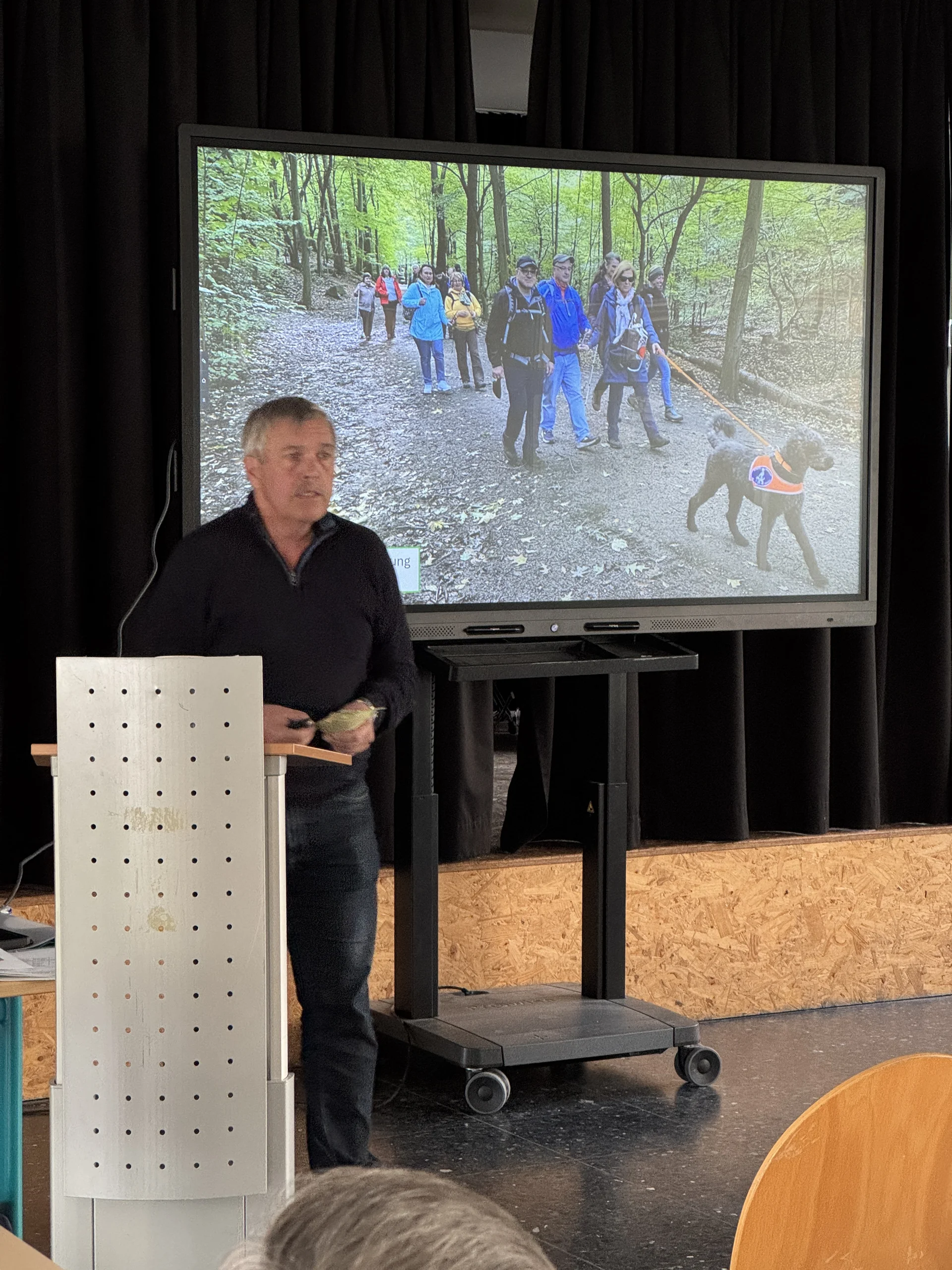 Präsentation der Aktivitäten der Wandergruppe | © DAV Dortmund