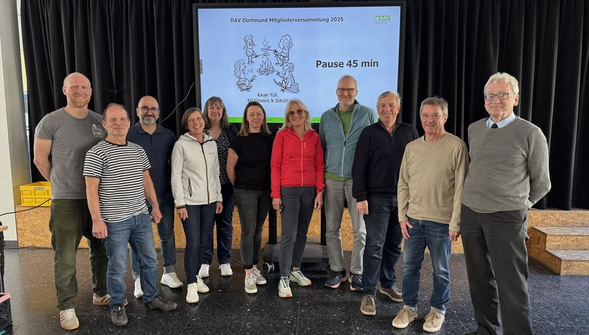 Die Neue Leiter und referenten als Gruppenbild | © DAV Dortmund