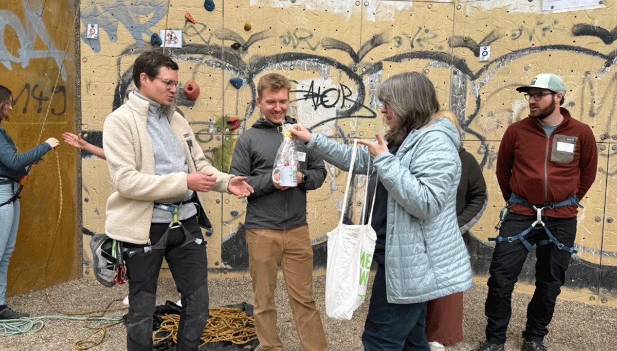 Dank an das Organisationsteam | © DAV Dortmund