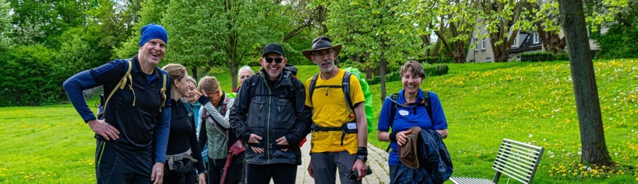 Eine Gruppe von Wanderer:innen | © DAV Dortmund