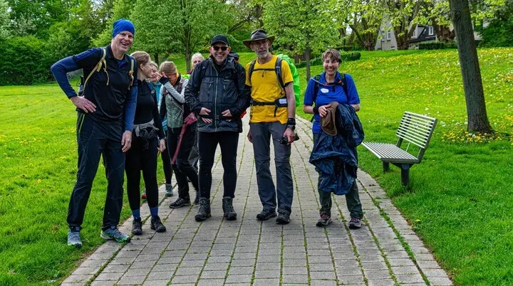 Eine Gruppe von Wanderer:innen | © DAV Dortmund