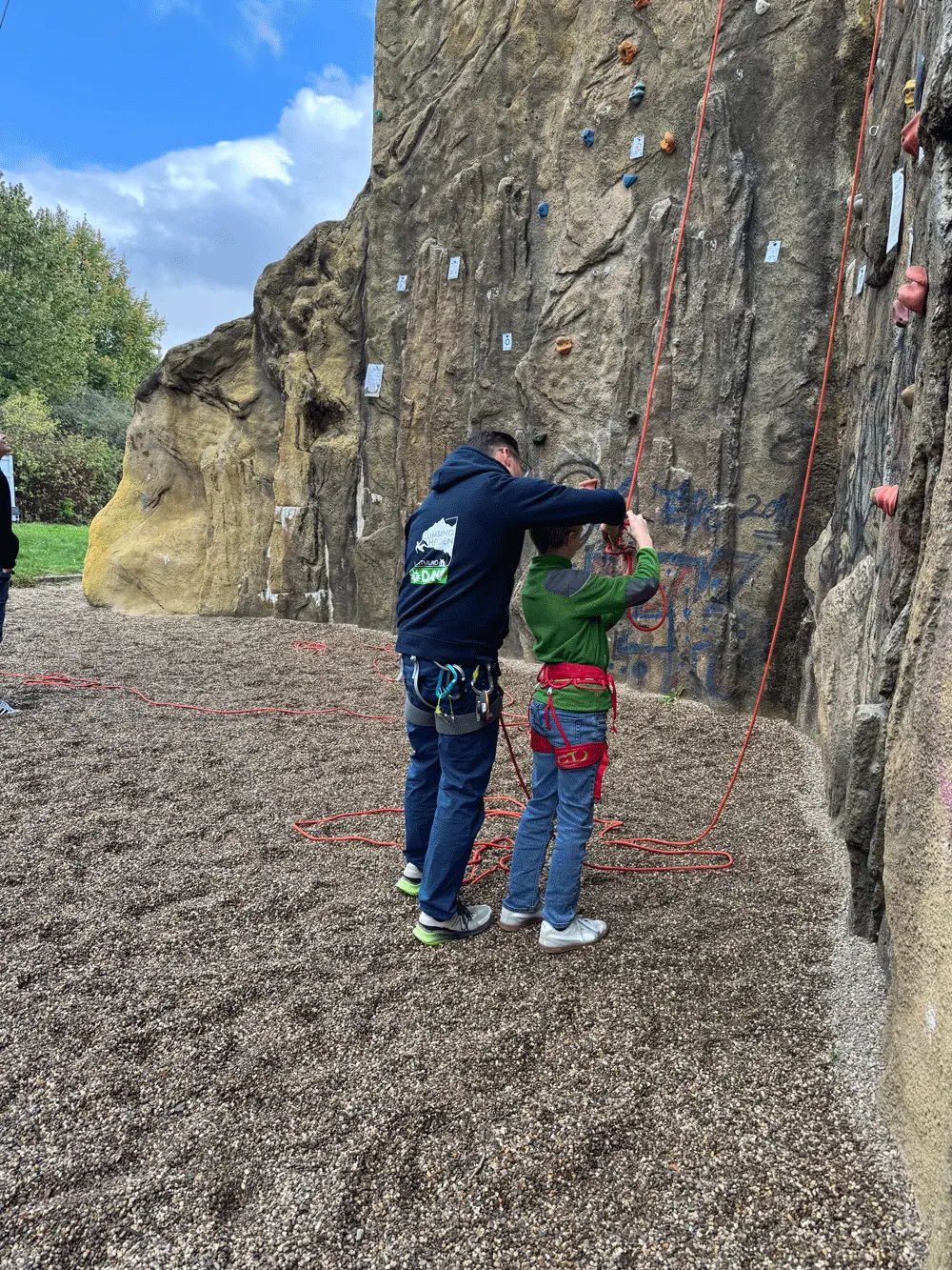 Klettertraining für Kinder | © DAV Dortmund
