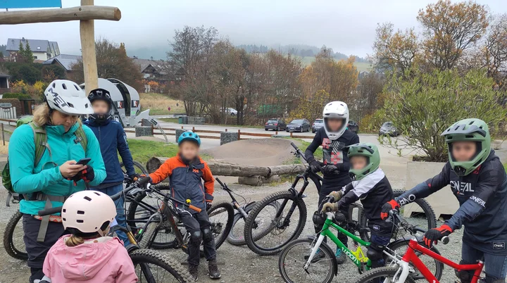 Familien auf Fahrrädern | © DAV Dortmund