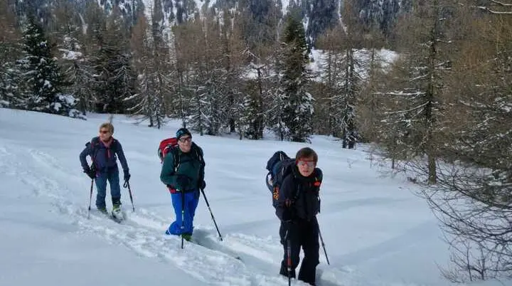 Drei Skitourengeher | © DAV Dormtund