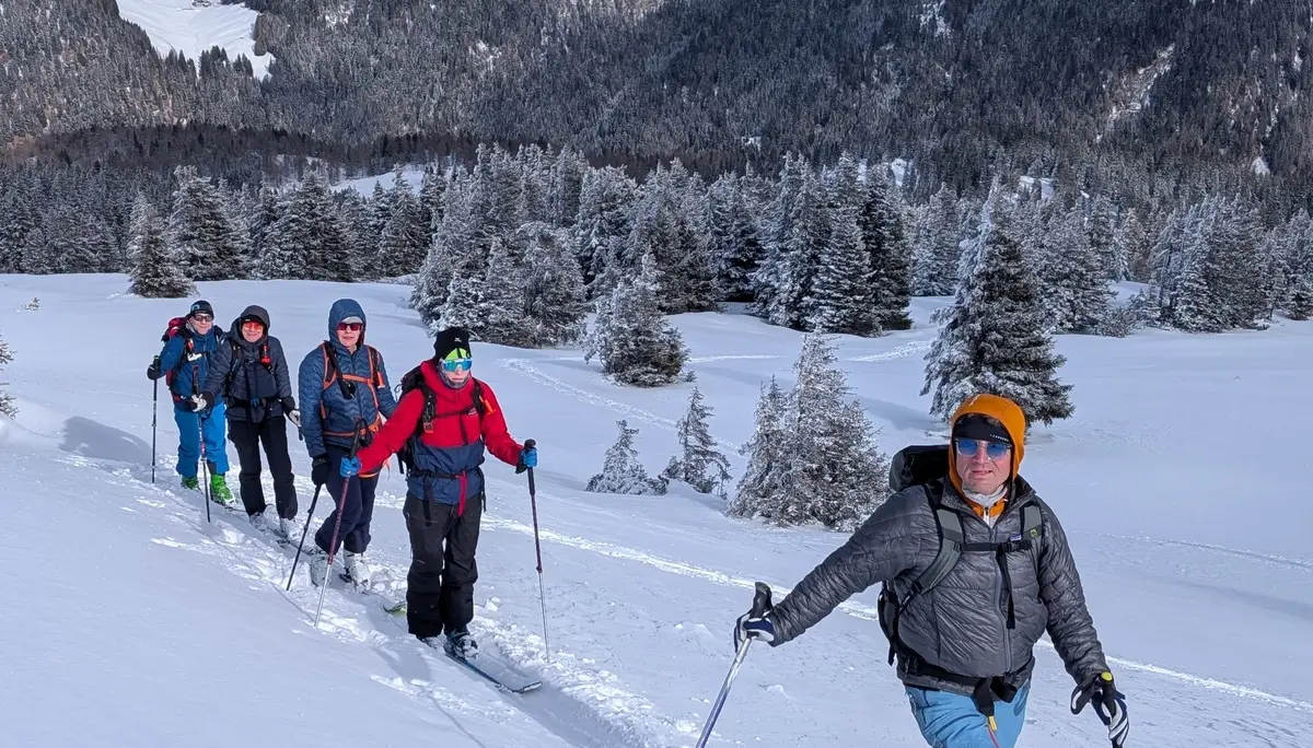 Skitourengeher im Oberberntal | © DAV Dortmund