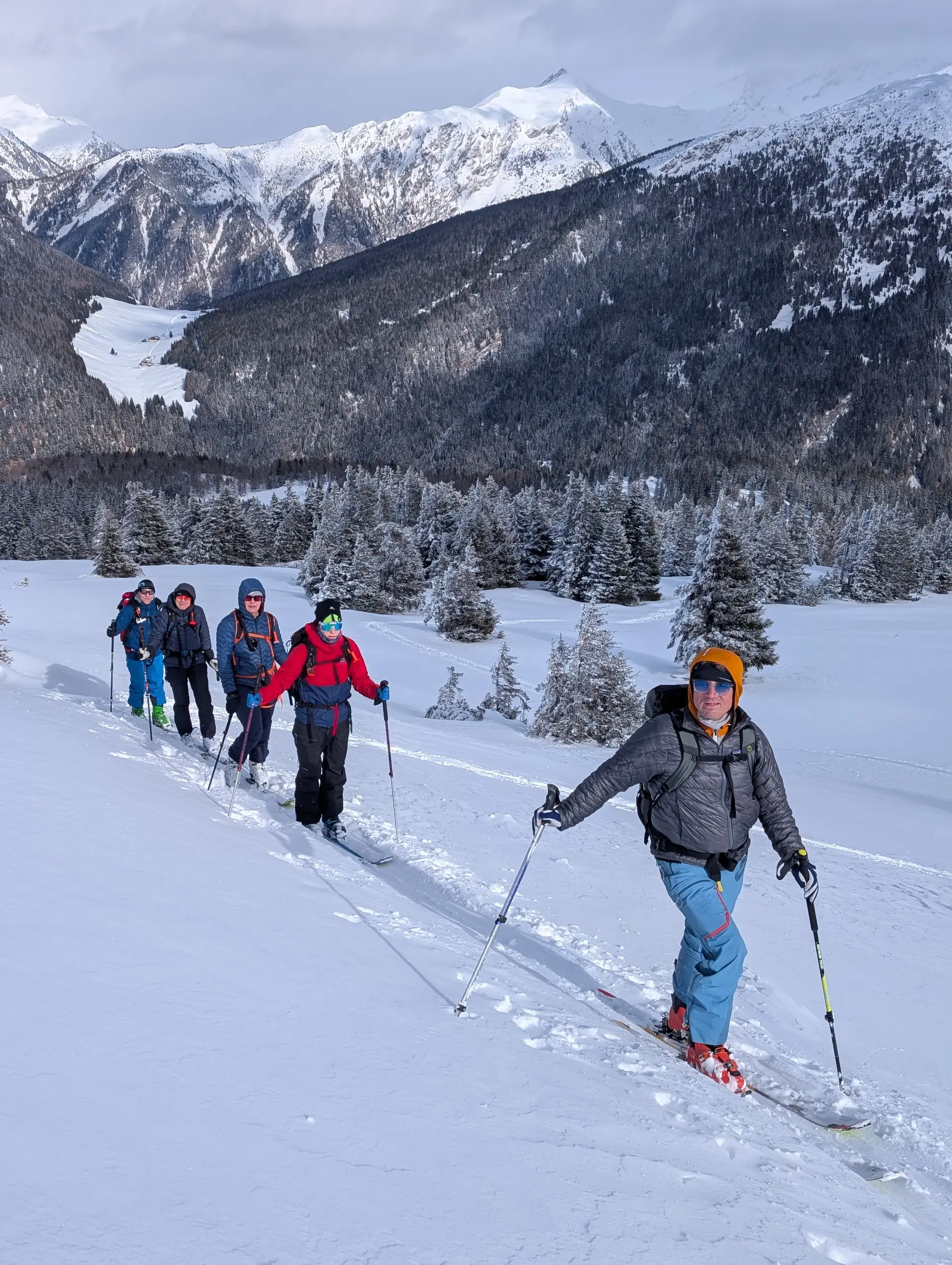 Skitourengeher im Oberberntal | © DAV Dortmund