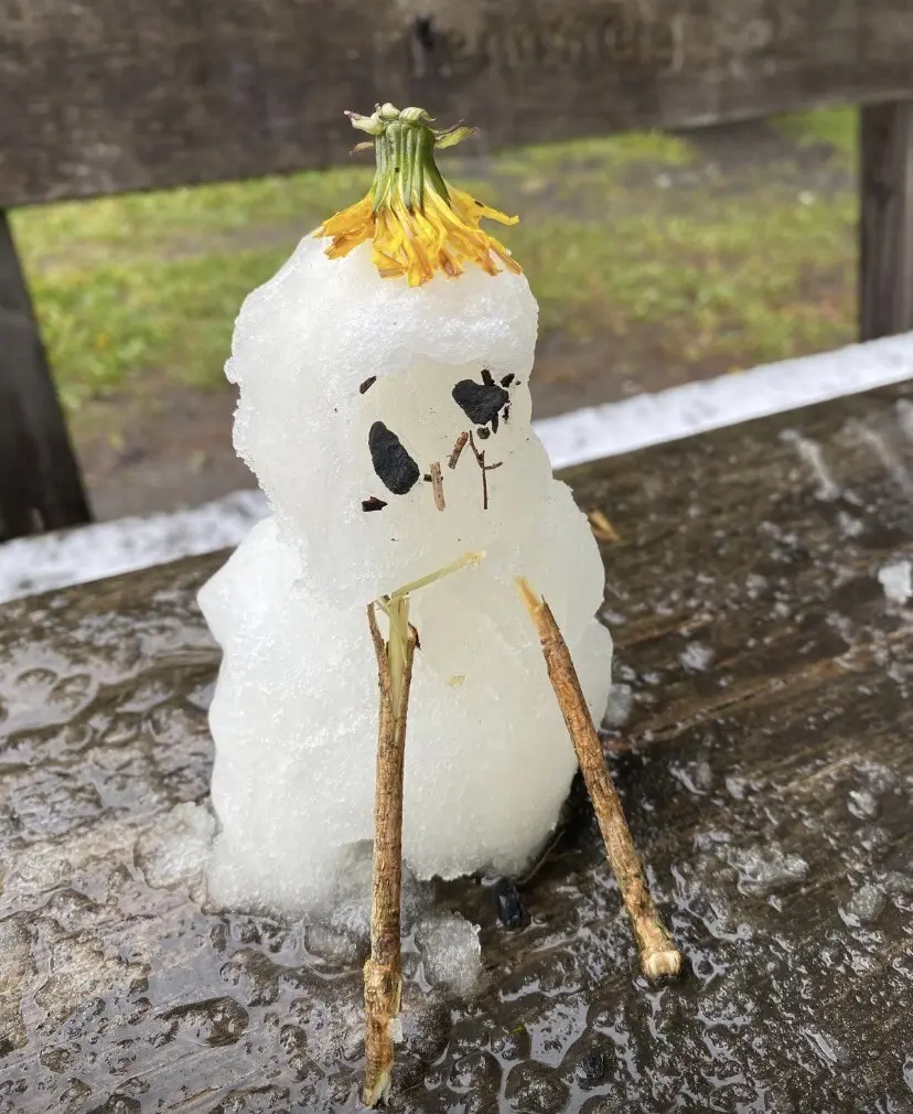 Kleiner Schneemann | © DAV Dortmund